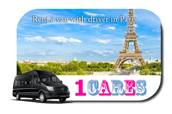 Rent a van with driver in Paris