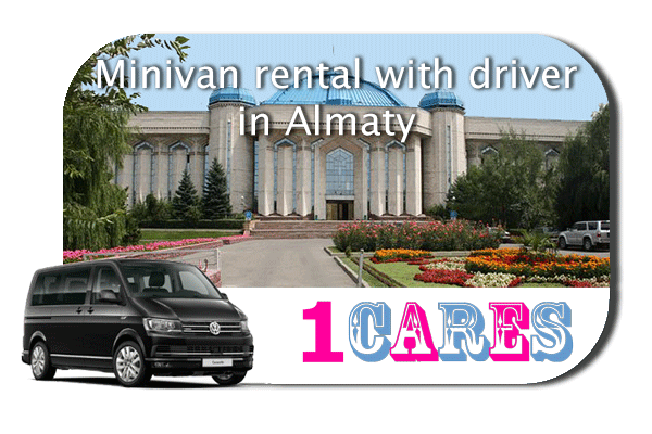 Hire a minivan with driver in Almaty