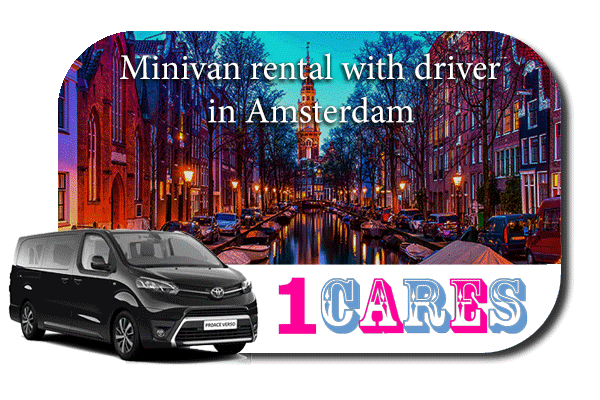 Hire a minivan with driver in Amsterdam