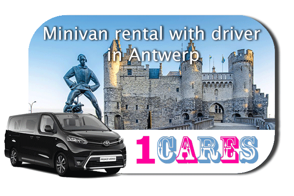Hire a minivan with driver in Antwerp
