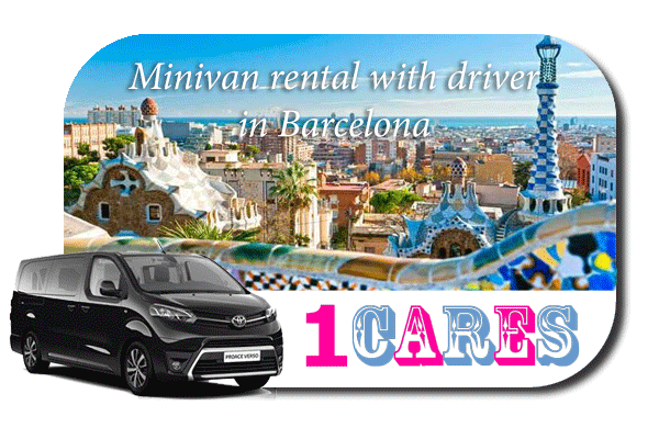 Hire a minivan with driver in Barcelona