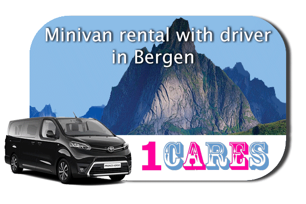 Hire a minivan with driver in Bergen