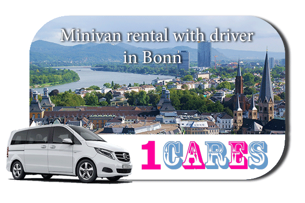 Rent a minivan with driver in Bonn