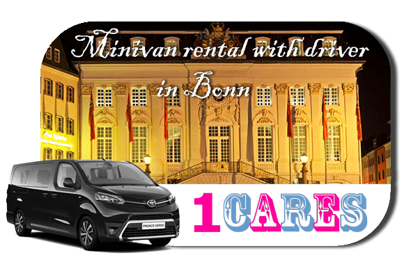 Hire a minivan with driver in Bonn