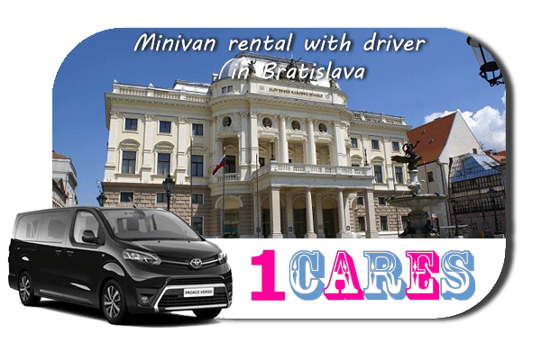 Hire a minivan with driver in Bratislava