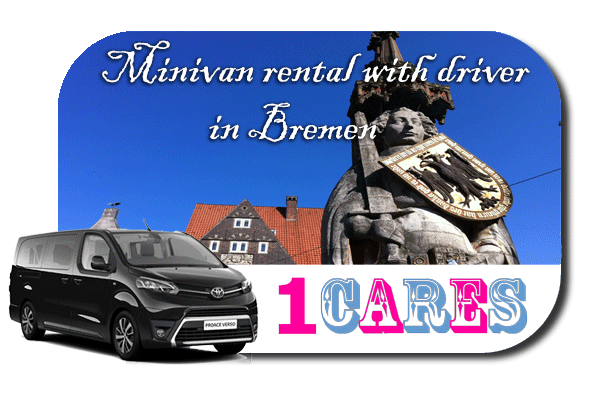 Hire a minivan with driver in Bremen
