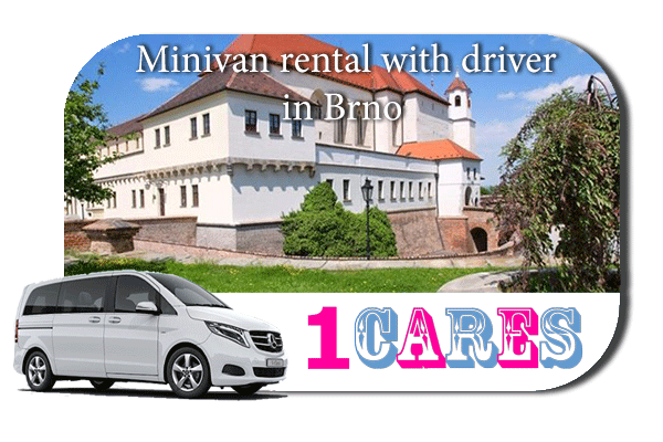 Rent a minivan with driver in Brno