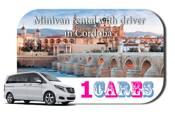 Rent a minivan with driver in Cordoba