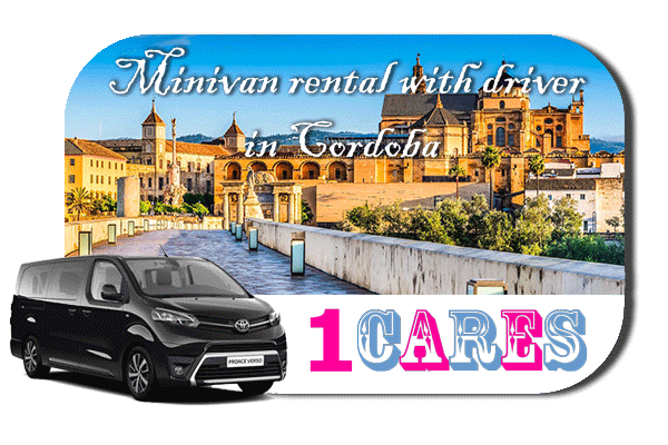 Hire a minivan with driver in Cordoba
