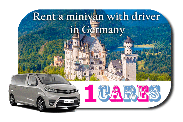 Hire a minivan with driver in Germany