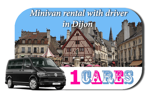 Rent a minivan with driver in Dijon