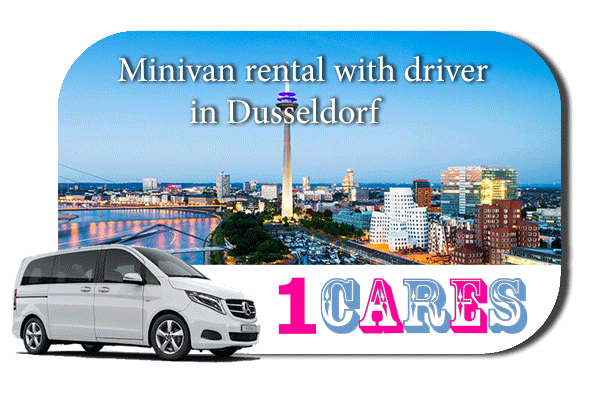 Rent a minivan with driver in Düsseldorf