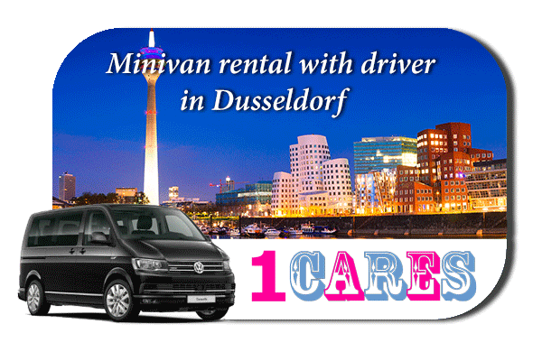 Rent a minivan with driver in Düsseldorf