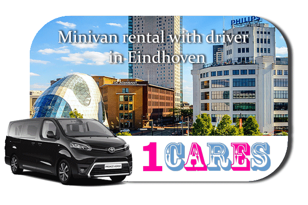 Hire a minivan with driver in Eindhoven