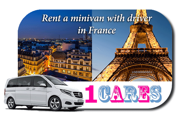Rent a minivan with driver in France