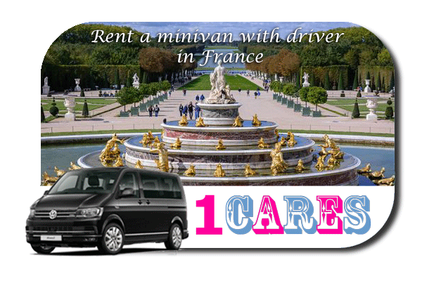 Hire a minivan with driver in France