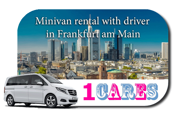 Rent a minivan with driver in Frankfurt