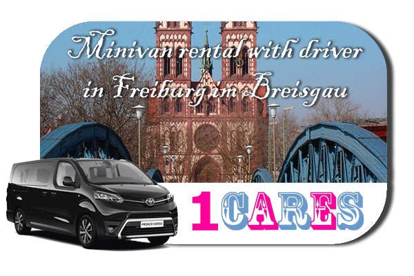 Hire a minivan with driver in Freiburg im Breisgau