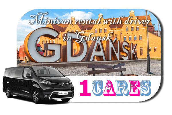 Hire a minivan with driver in Gdansk