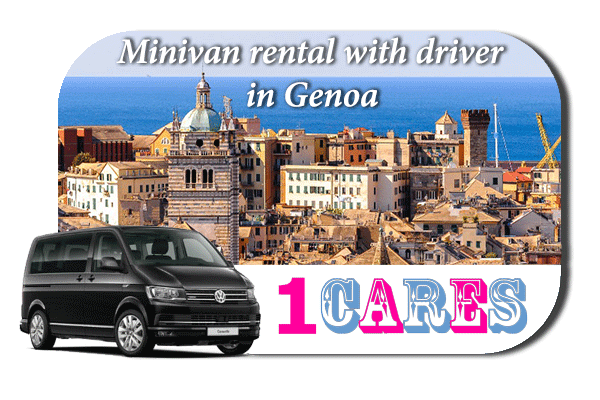 Rent a minivan with driver in Genoa