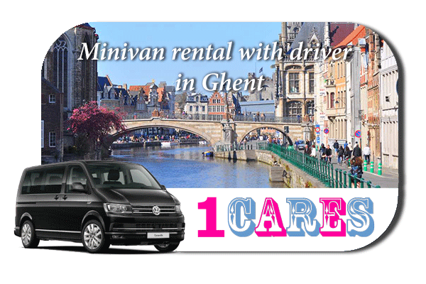 Rent a minivan with driver in Ghent