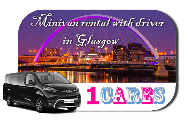 Hire a minivan with driver in Glasgow