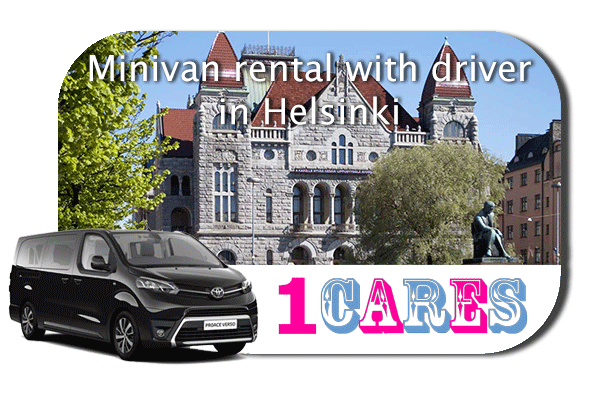 Hire a minivan with driver in Helsinki