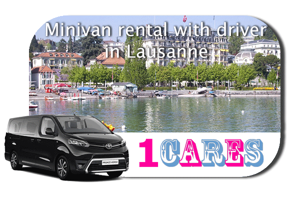 Hire a minivan with driver in Lausanne