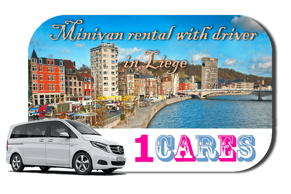 Rent a minivan with driver in Liège
