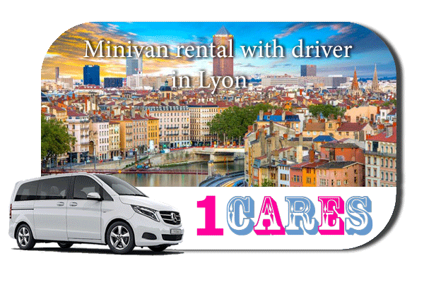 Rent a minivan with driver in Lyon