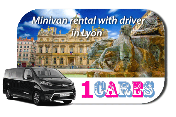 Hire a minivan with driver in Lyon