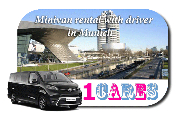Hire a minivan with driver in Munich