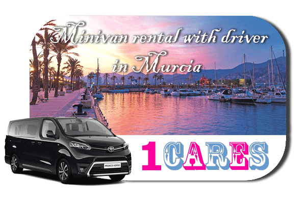 Hire a minivan with driver in Murcia