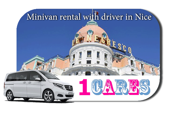 Rent a minivan with driver in Nice