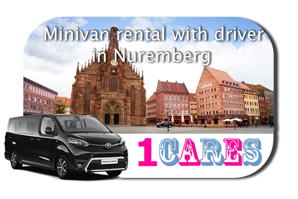 Hire a minivan with driver in Nuremberg