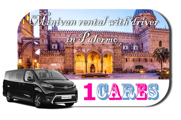 Hire a minivan with driver in Palermo
