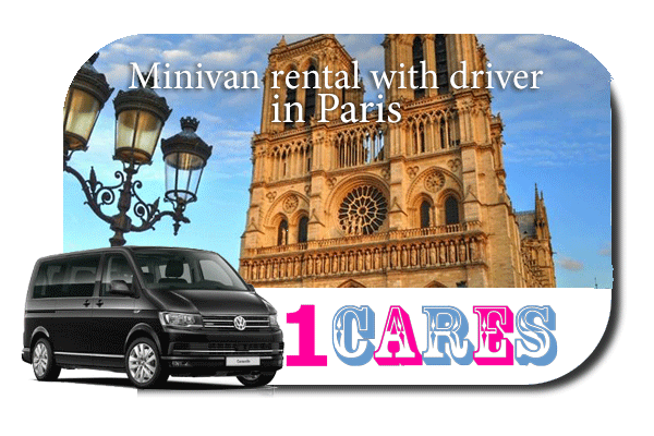Rent a minivan with driver in Paris
