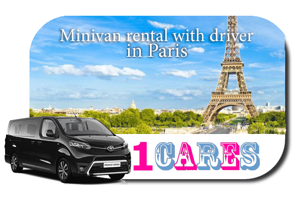 Hire a minivan with driver in Paris