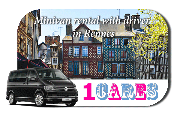 Rent a minivan with driver in Rennes