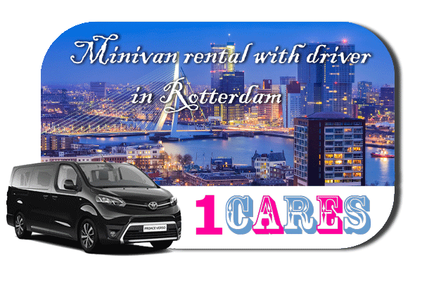 Hire a minivan with driver in Rotterdam