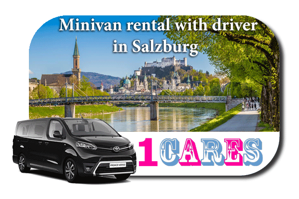 Hire a minivan with driver in Salzburg