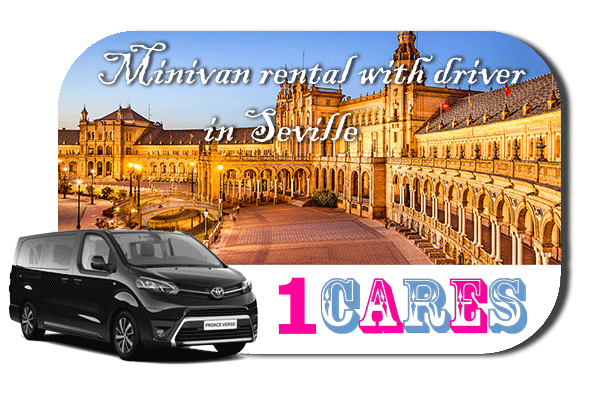 Hire a minivan with driver in Seville