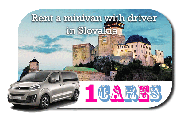 Rent a minivan with driver in Slovakia