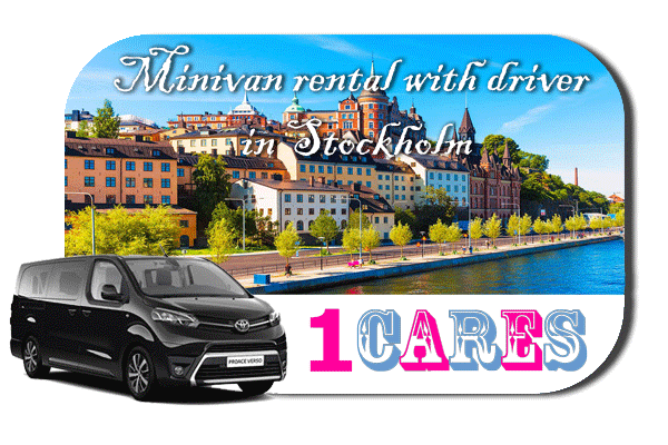 Hire a minivan with driver in Stockholm