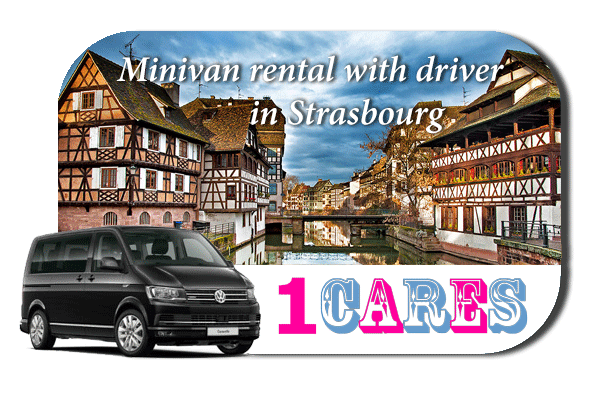 Rent a minivan with driver in Strasbourg