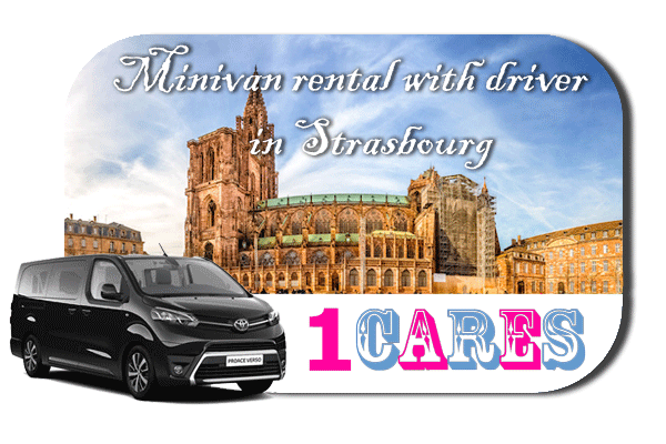 Hire a minivan with driver in Strasbourg