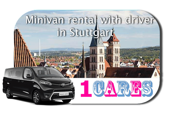 Hire a minivan with driver in Stuttgart