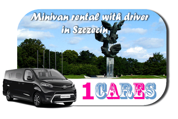 Hire a minivan with driver in Szczecin