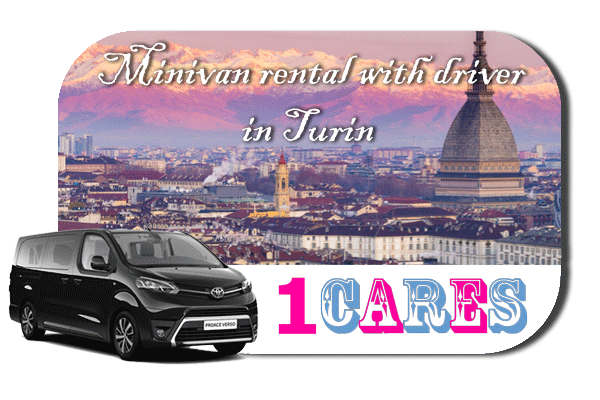 Hire a minivan with driver in Turin