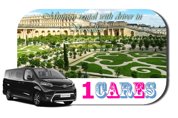Hire a minivan with driver in Versailles